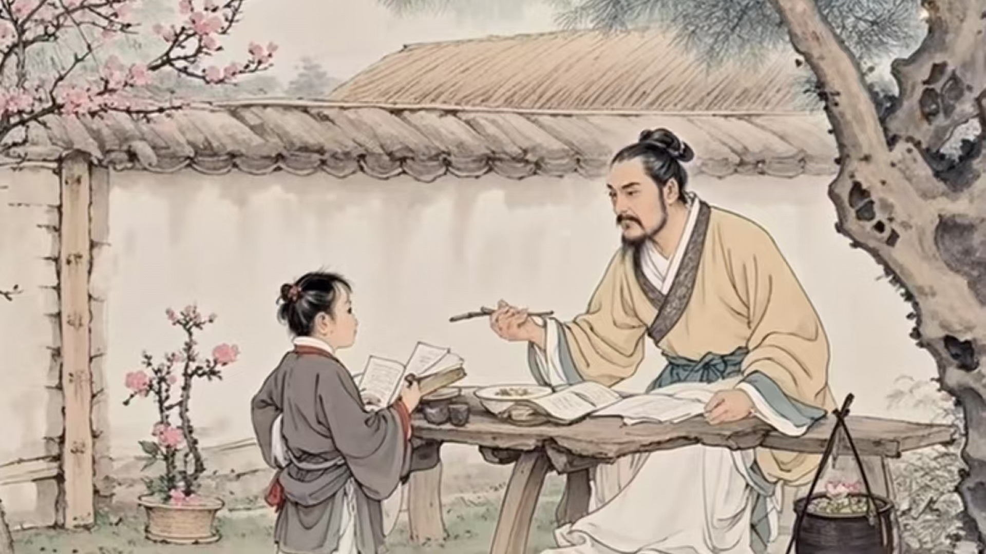 国学中谈论教育孩子的小故事
